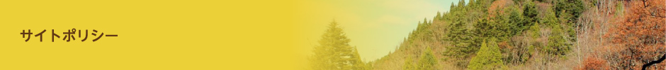 サイトポリシー